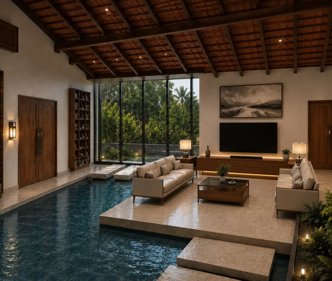 Living around the water. These visuals are render concepts.